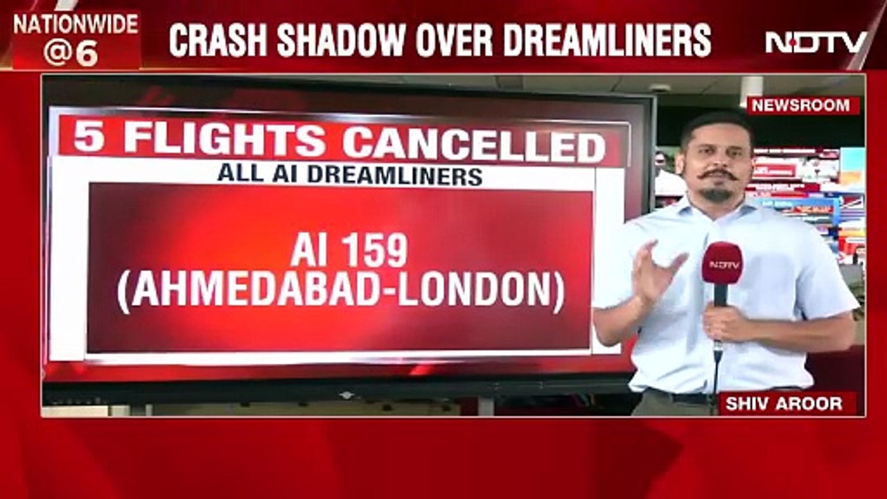 Air India Flights Cancelled | 5 Air India Dreamliner Flights Cancelled