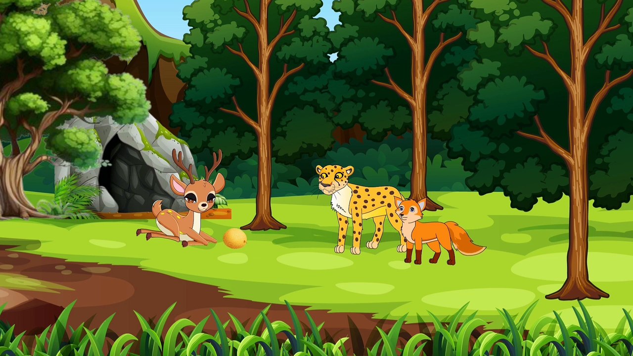 कार्टून ｜ Panchtantra ki kahani ｜ Sachi dosti ｜sher singh ｜ Moral stories