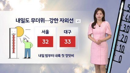 [날씨] 내일도 무더위...강한 자외선 / YTN