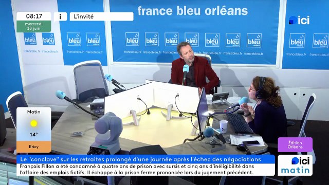 ICI ORLEANS - L'invité d'ICI Matin : Eric Chevée vice-président national de la CPME