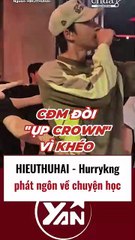 Hurrykng phát ngôn về việc học