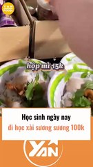 Chi tiêu của học sinh ngày nay