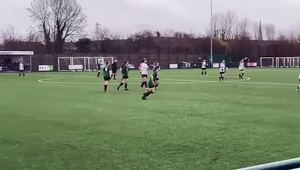 Ross Juniors Women score a goal in one of their games