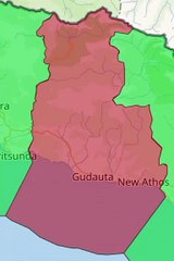 Map of Gudauta District. Peta Distrik Gudauta. Gudauta District Map. Map of District of Gudauta. District of Gudauta Map. Карта Гудаутского района. გუდაუთის რაიონის რუკა. Гәдоуҭа араион ахсаала. Carte du district de Gudauta. Mapa do distrito de Gudauta