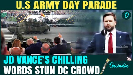 ‘We Must Fight’: JD Vance’s Chilling Call at Army Parade| VP Hint at U.S War Amid Iran-Israel Crisis