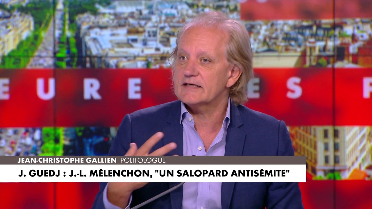 Jean-Christophe Gallien revient sur les propos de Jérôme Guedj concernant de Jean-Luc Mélenchon