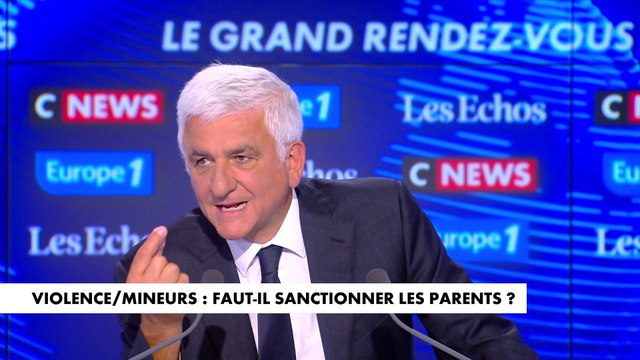 Hervé Morin sur l'augmentation de la violence chez les jeunes en France