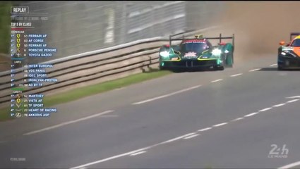 24H Mans 2025 Race Riberas Pass On The Grass