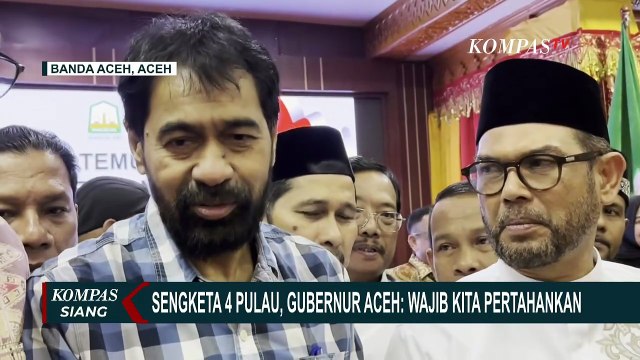 Sengketa 4 Pulau dengan Sumut, Gubernur Aceh: Wajib Kita Pertahankan