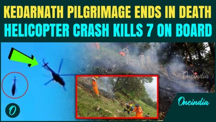 BREAKING: Kedarnath Chopper Goes Down With 7 On Board | Uttarakhand STUNNED by Back-to-Back Crashes