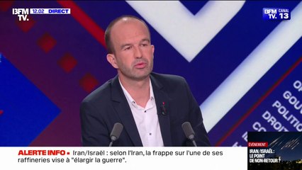 Conflit Israël/Iran: Manuel Bombard appelle à "nommer le responsable et sanctionner le responsable"