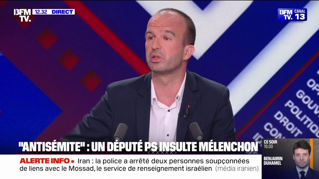 Manuel Bompard (LFI) demande à "Olivier Faure de présenter des excuses publiques à LFI" après que Jérôme Guedj a insulté Jean-Luc Mélenchon de "salopard antisémite"