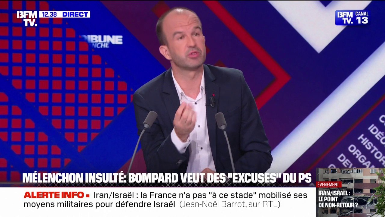 "Ce n'est pas une surprise": Manuel Bompard réagit aux propos d'Olivier Faure (PS) qui assure qu'il n'y aura pas d'"accord national" avec LFI aux municipales