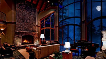 Once upon a time, there was a Luxury house on a moonlit night with thousands of Firefly