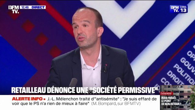 Interdiction des réseaux sociaux aux moins de 15 ans: cette proposition est à côté de la plaque , estime Manuel Bompard (LFI)