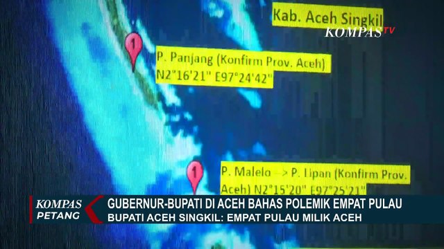 Menkum: Polemik 4 Pulau Ranah Kemendagri, Pemerintah Siapkan RUU Pemerintahan Aceh