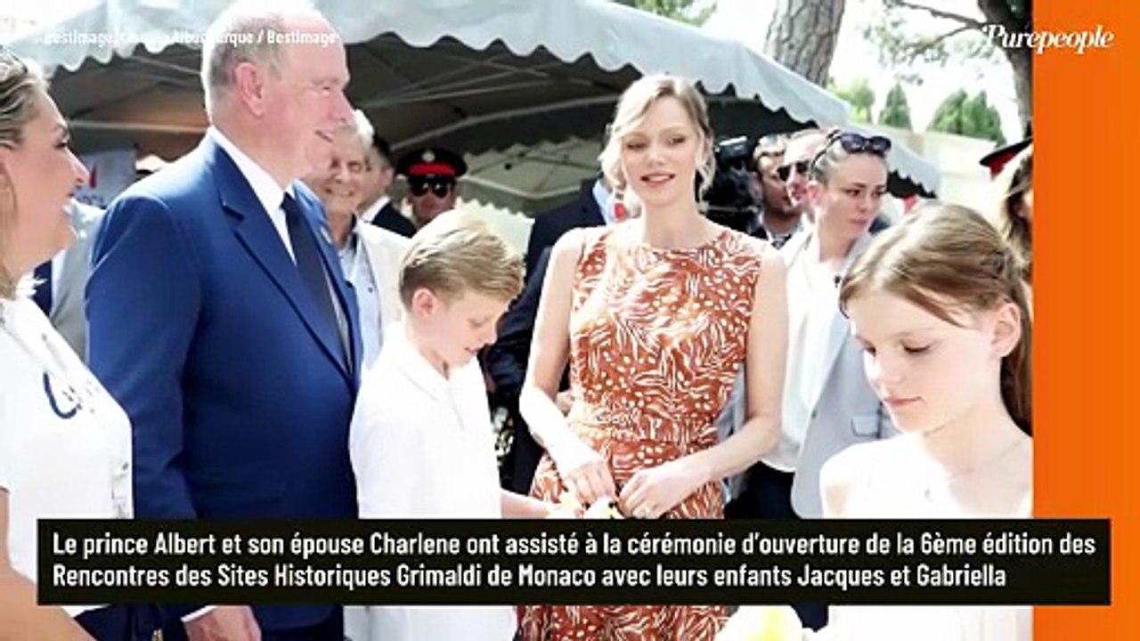 Sortie en famille pour Gabriella de Monaco : sa longue chevelure rappelle celle d'une autre jeune princesse européenne de son âge