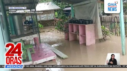 Ilang lugar sa Mindanao, binaha dahil sa malakas na ulan | 24 Oras Weekend
