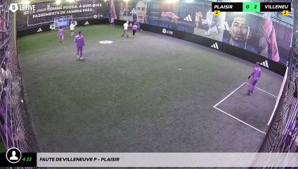 Faute de Villeneuve P - Plaisir