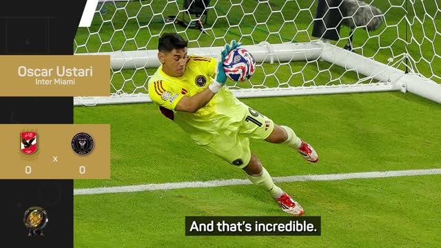 Inter Miami's penalty hero Ustari praises Messi and Suarez