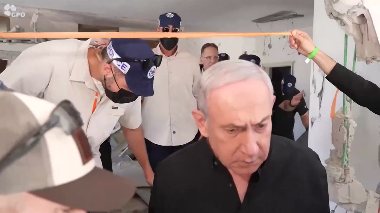 'Think what would happen if Iran had a nuclear bomb', Netanyahu at site of Iran missile strike