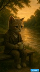 The Lonely cute baby Cat by the River 🐾💔 | A Silent, Heartfelt Story #cutecat #babycat #sadcat