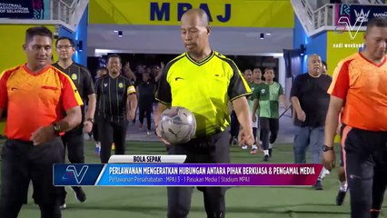 Pasukan Media FC tewas 1-3 kepada MPAJ dalam perlawanan persahabatan