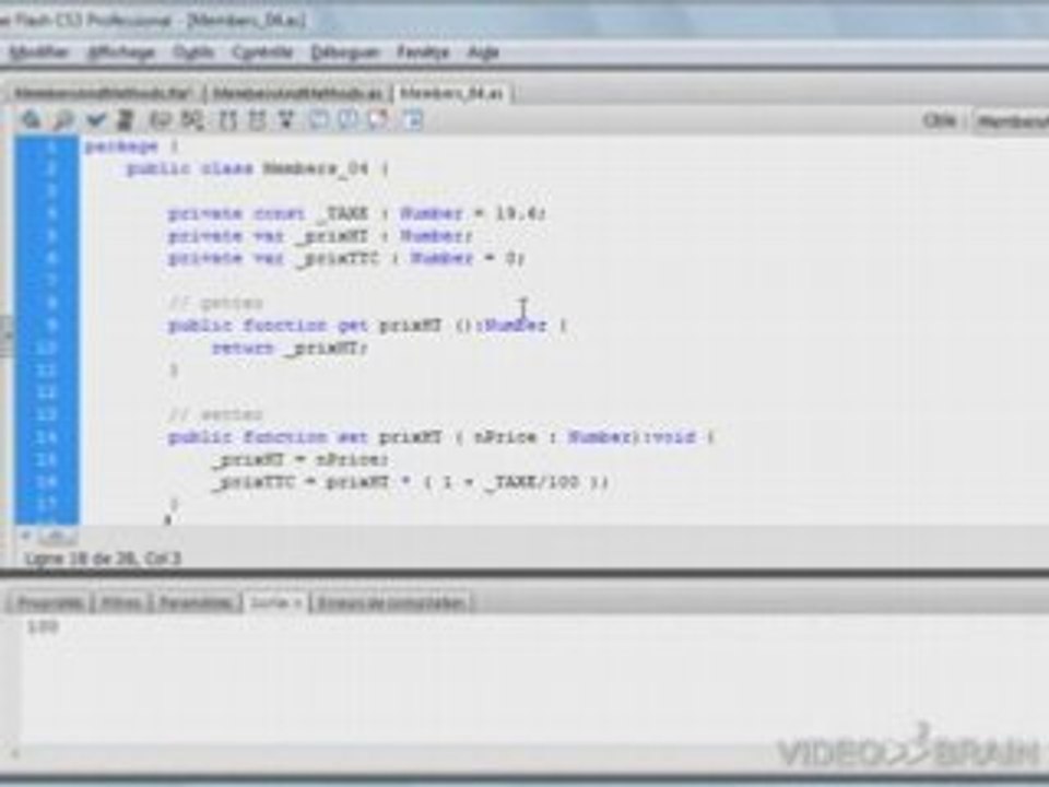 ActionScript 3 : La magie de Getter / Setter