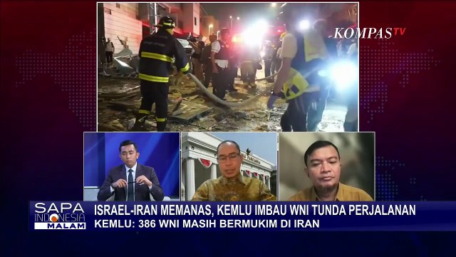 [FULL] Iran-Israel Memanas, Kemlu RI: Status Siaga 2, WNI Diharap Waspada!