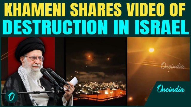 Iran's Khamenei Releases VICTORY Video | Hypersonic Turn Tel-Aviv, Haifa, Bat Yam-Israel In Ruins