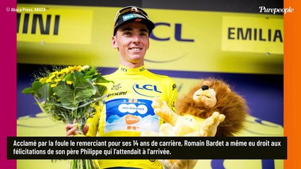 Une page se tourne pour Romain Bardet ! Le cycliste est marié depuis 7 ans à Amandine, ils ont un petit garçon jamais très loin de lui