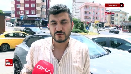 İstanbul'da kızını döven eşini kayda aldı