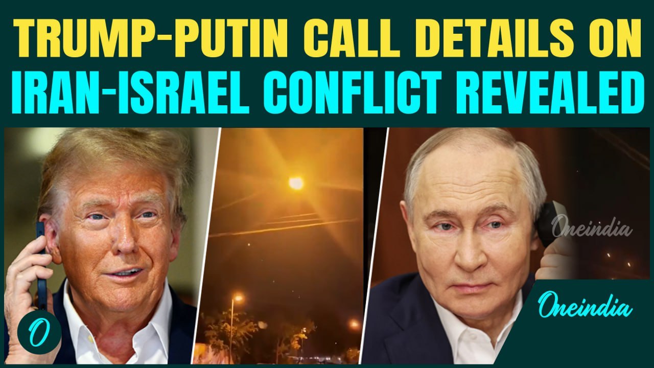 Iran-Israel Biggest War Update: Trump-Putin Final Call Before World War III? Middle East Burns
