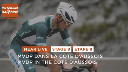 Van der Poel alone in the Côte d'Aussois - Stage 8 - Critérium du Dauphiné 2025