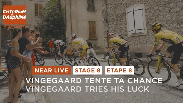 Jonas Vingegaard tries his luck - Stage 8 - Critérium du Dauphiné 2025