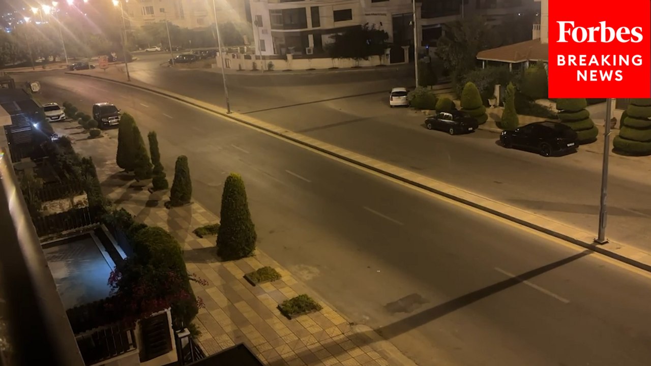 Sirens Heard In Amman, Jordan As Israel And Iran Exchange Missile Strikes