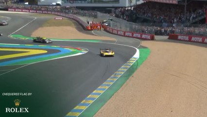 La Ferrari des pilotes Robert Kubica, Yifei Ye et Phil Hanson a remporté les 24 Heures du Mans 2025 devant Porsche.