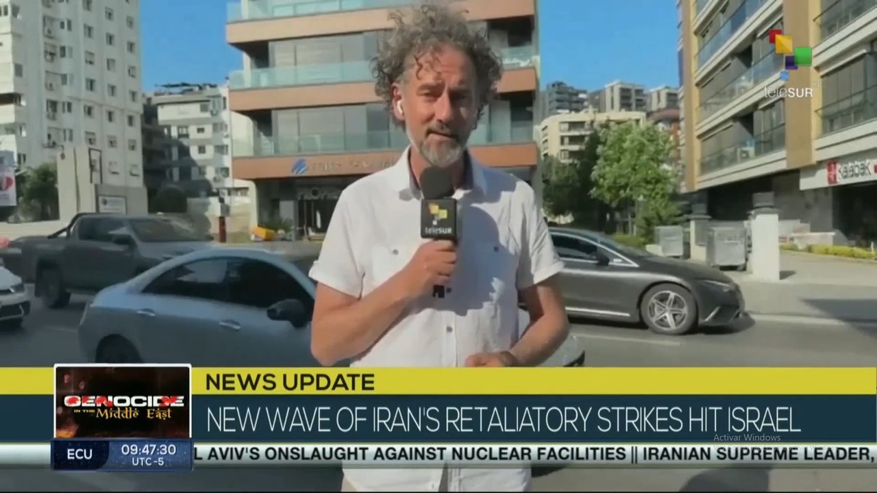 New wave of Iran´s retaliatory strikes hit Israel