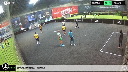 But de Farouk M - Team A