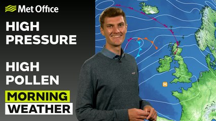 Met Office Monday Morning weather forecast 16/06/2025