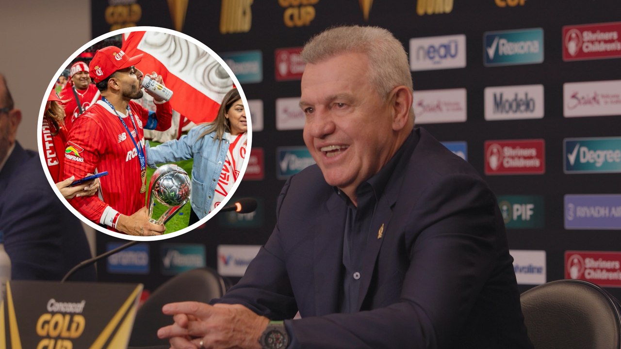 Javier Aguirre respalda los festejos de Alexis Vega tras campeonato con Toluca en Liga Mx