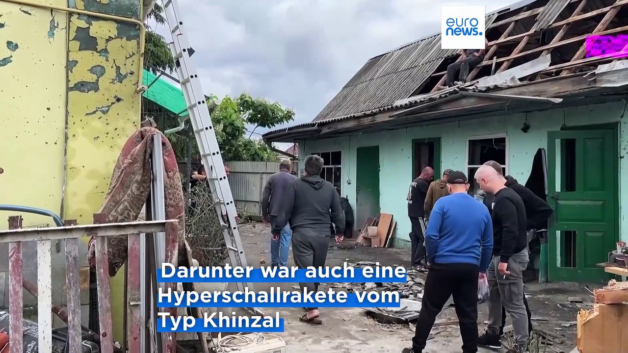 Russland startet einen neuen massiven Luftangriff auf die Ukraine