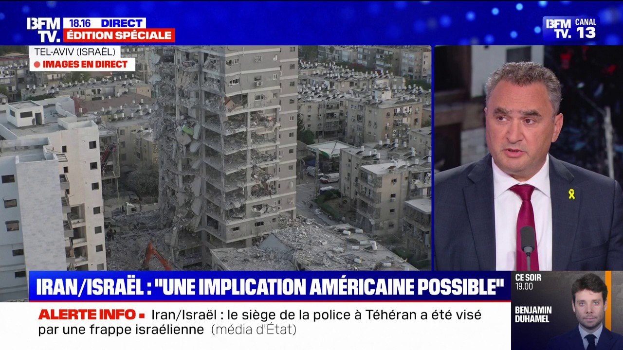 Conflit Israël-Iran: "Les attaques vont s'intensifier" contre l'Iran, indique Joshua Zarka, ambassadeur d'Israël en France