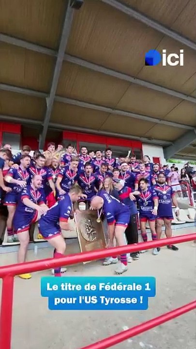 L'US Tyrosse championne de France de Fédérale 1