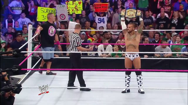 FULL MATCH_ CM Punk vs. John Cena _ WWE Championship Match_ Night of Champions 2012