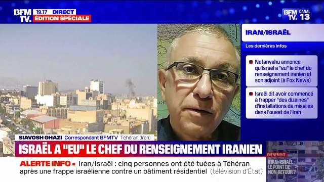 Conflit Israël-Iran: Benjamin Netanyahu annonce qu'Israël a eu le chef du renseignement iranien et son adjoint