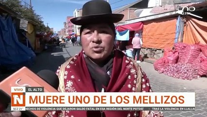 MELLIZOS UNO PIERDE LA VIDA