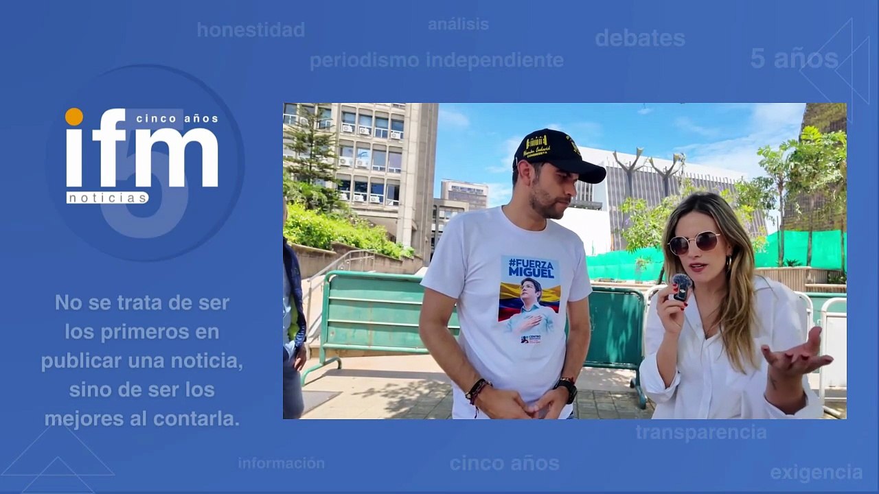 EN EXCLUSIVA: Hernán Cadavid en la Marcha del Silencio "no vamos a ceder en el esfuerzo de recuperar a Colombia en el 2026"
