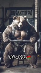 Countries as Bodybuilder ai😀😎😂 reaction #funny #bodybuilder #reaction