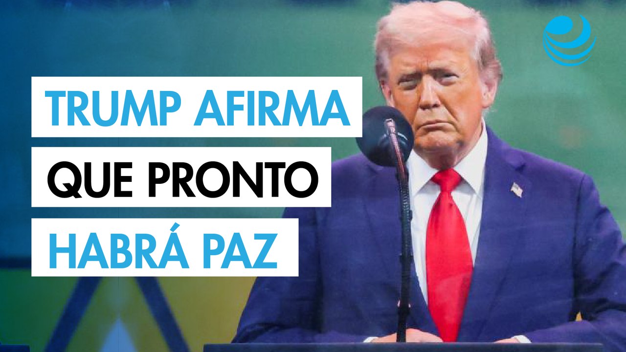 Trump dice que Irán e Israel tendrán paz 'pronto'